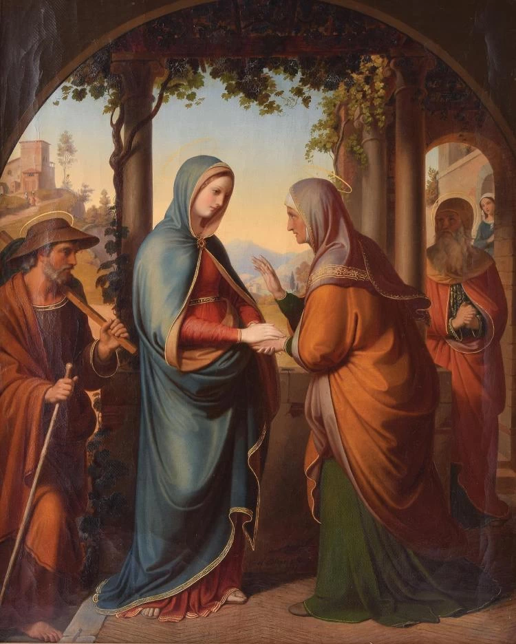 La Vergine Maria saluta Elisabetta